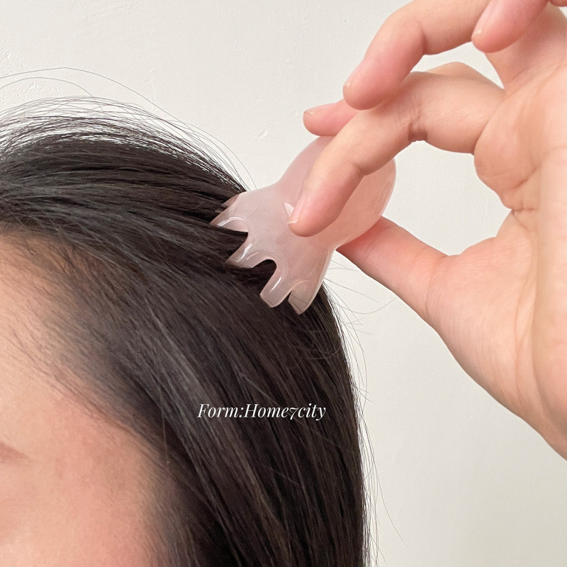 „Mažosios aštuonkojo masažo šukos“ Galvos terapija Drage Meridianai Raminančios šukos Dervos aštuonkojo masažuoklis Mini Nešiojamas Sveikatos Priežiūra