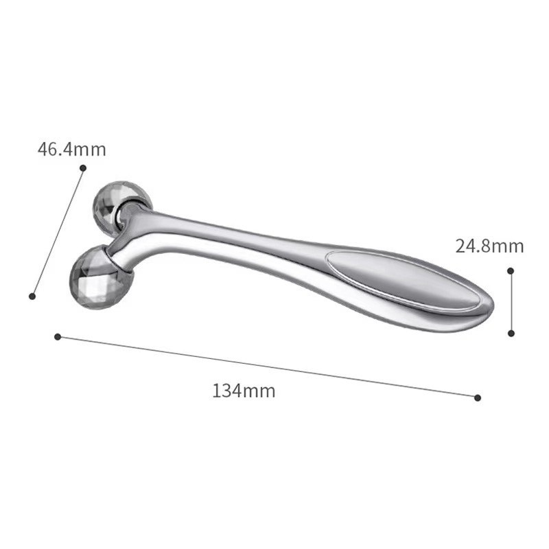 Tootja hulgimüügi näomassaaži rullvarrega näo topeltlõuaga kogu keha pinguldav iluinstrument käsitsi massaažiseade