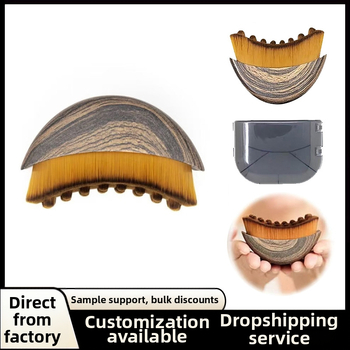 Limfinės kontūro veido šepetėlis Pusmėnulio šepetėlis Veido šepetėlis Masažo priežiūros šepetėlis