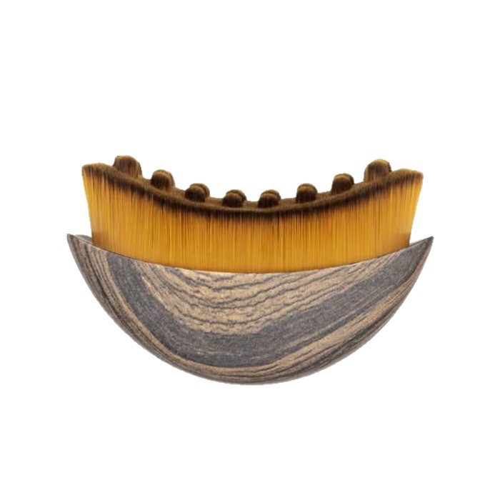 Limfinės kontūro veido šepetėlis Pusmėnulio šepetėlis Veido šepetėlis Masažo priežiūros šepetėlis