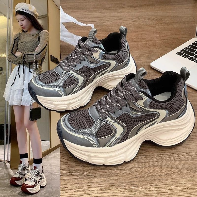 „Torre Shoes“ moteriški batai 2025 m. Nauji storo padu padidinti laisvalaikio sportbačiai bėgimui, lengvi, universalūs, nauji kinų stiliaus batai