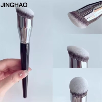 Cangzhou kampinis kontūravimo šepetėlis šoniniam veido šešėlių skaistalų šepetėliui minkštas plaukų pudros šepetėlis veido makiažo šepetėlis didelis nešiojamas šepetėlis