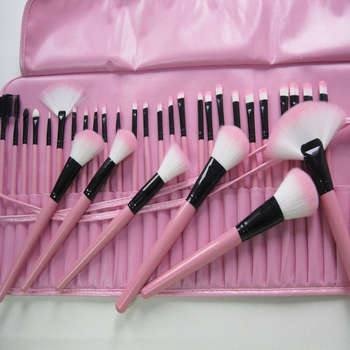 Naujas 32 makiažo šepetėlių rinkinys, krokodilo raštas, juodas rožinis makiažo šepetėlis, makiažo įranga, gamyklos tiesioginė parduotuvė