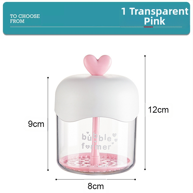 Устройство за пяна за почистване на лице, специален шампоан за душ гел, прозрачен, любовен, устройство за пяна, трансгранична фабрика на едро