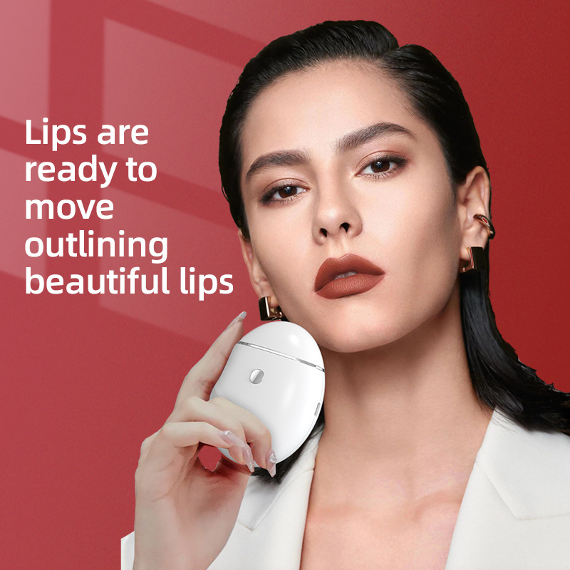 Instrument electric de umplere a buzelor cu produs nou, comercial transfrontalier, dispozitiv de umplere a buzelor din silicon, instrument de înfrumusețare a buzelor Apple