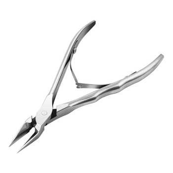 Replės erelio-snapo formos su banguota rankena, nerūdijančio plieno replės plokščiu snapu nagų grioveliams, replės erelio-snapo formos, odelių žnyplės, replės grąžtams šalinti, manikiūro rinkinys