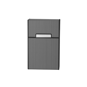 Cigarečių dėžutė, 20 vnt., atspari slėgiui ir drėgmei, kūrybinga nauja lazerinio graviravimo reklama, vyriškos dovanos, didelės talpos gamyklos didmeninė prekyba