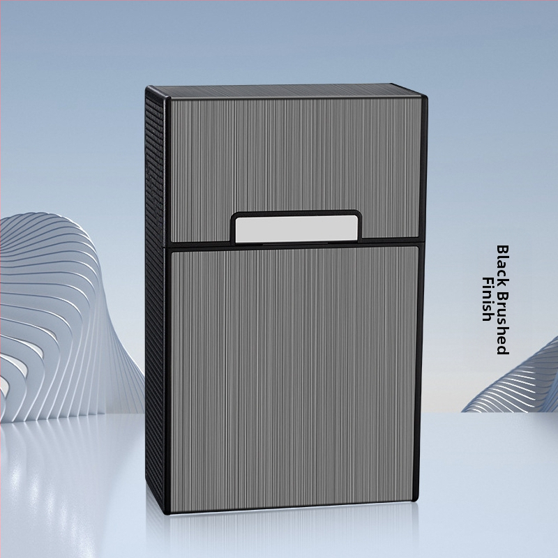 Cigarečių dėžutė, 20 vnt., atspari slėgiui ir drėgmei, kūrybinga nauja lazerinio graviravimo reklama, vyriškos dovanos, didelės talpos gamyklos didmeninė prekyba