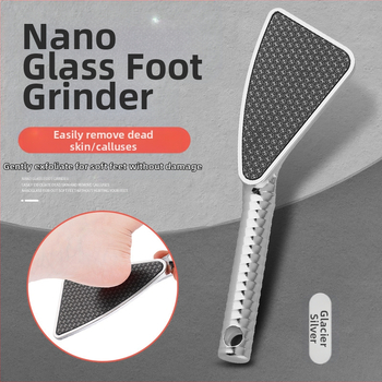 Pārnēsājams ar stikla pēdas dēli papēža berzēšanas pēdas akmenim, kājiņam, kājiņam, pedikīram