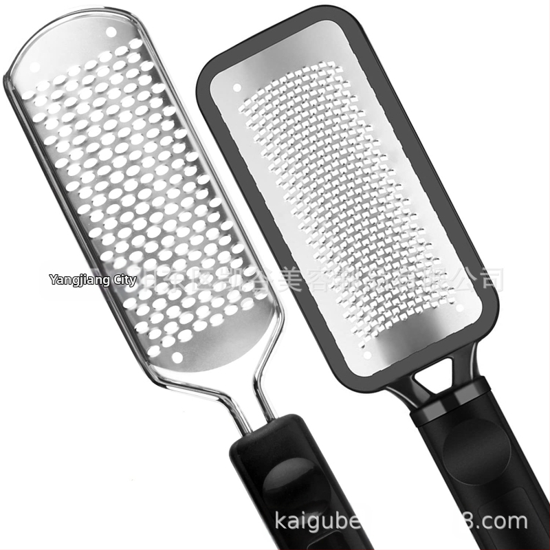 Най-продаваната пила за крака от неръждаема стомана 304 на Amazon за премахване на мъртва кожа. Комплект инструменти за педикюр с пила за крака от неръждаема стомана за премахване на мъртва кожа.