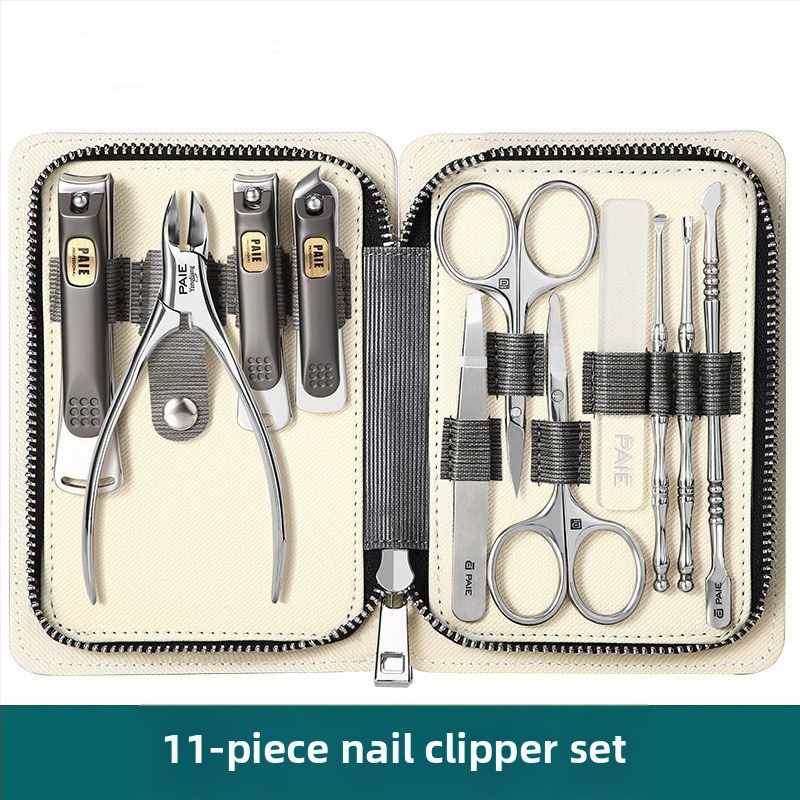 Nešiojamų nagų kirpimo mašinėlių rinkinys, buitinių nagų kirpimo mašinėlių rinkinys, skirtas kojų nagams, storiems nagams, didelis nešiojamas rinkinys