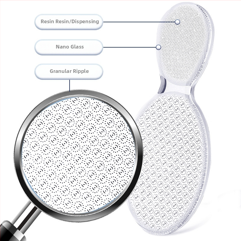 Наностъклена плоча за крака от трансгранична употреба Грижа за ръце и крака Мазоли Мъртва кожа Рогова плоча за крака Маникюр за нокти Наноплоча