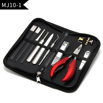 Baifei roostevabast terasest pediküüri noakomplekt 10-osaline küünelõikur, küünelõikur, küünelõikur, küünetööriistad