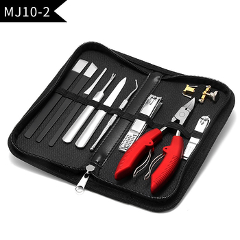 Baifei roostevabast terasest pediküüri noakomplekt 10-osaline küünelõikur, küünelõikur, küünelõikur, küünetööriistad