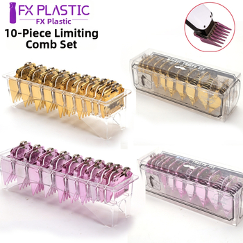 Naujas spalvingas tarpvalstybinis šukos kirpimo mašinėlės apkabos rinkinys plaukų kirpimo mašinėlės aliejaus galvutės padėties nustatymo šukos elektrinės kirpimo mašinėlės priedų rinkinys