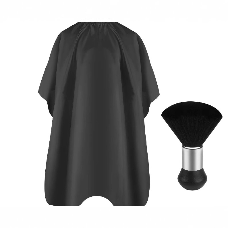 Avotu ražotāji atbalsta ārējās tirdzniecības poliestera tafta antistatisku frizētavas matu griešanas audumu frizētavai