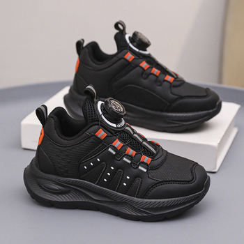 Παιδικά αθλητικά παπούτσια 2024 Νέα μόδα All-match Casual μαλακά παπούτσια για αγόρια και κορίτσια με περιστρεφόμενη αγκράφα, αντιολισθητικά παπούτσια Torre μοντέρνα