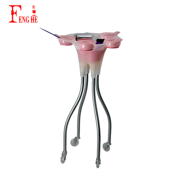 Skaistumkopšanas salona ilgviļņu un krāsošanas instrumentu statīvs, frizētavas stilista ilgviļņu un krāsošanas ratiņi, matu krāsošanas instruments