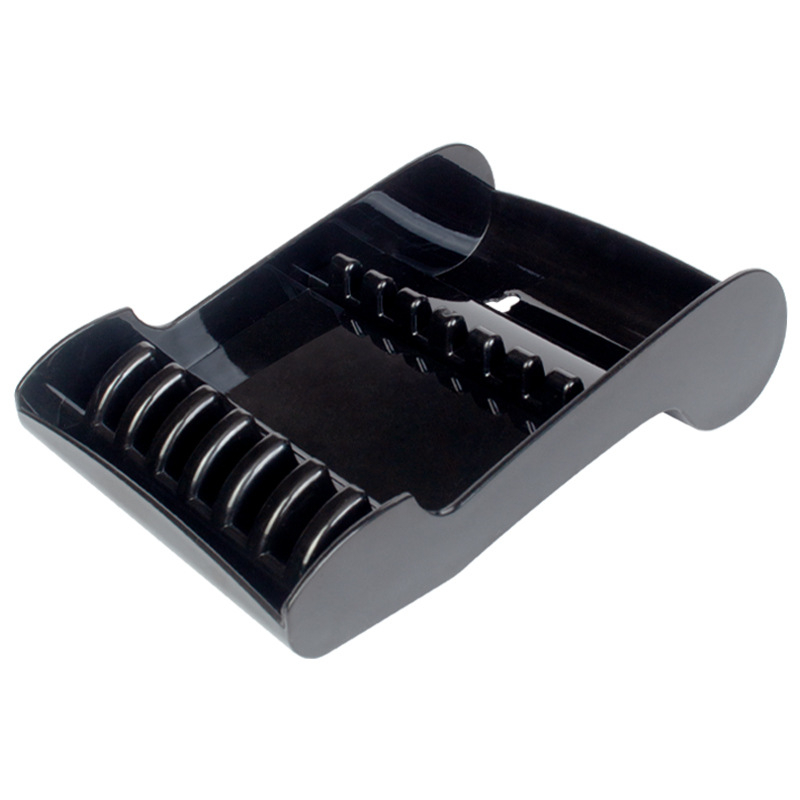 Kirpyklos žirklių dėžutė, kirpyklos laikymo lentynėlė, kirpyklos kirpėjas, specialus laikiklis, padėklas, kirpyklos įrankiai