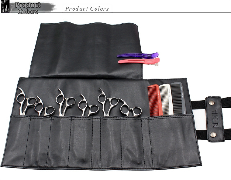 Tehase juuksurikomplekt Juuksuri kääride kott Hoiurullkott Lemmikloomade juuksuri sidurikott Kosmeetikakott