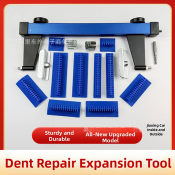 Automobilio įgilintas lakštinio metalo įrankių plėtiklis, išorinė atrama, padidintas separatorius, ištraukiamas, nedažytas, nepaliekantis žymių, ištraukiamas plaktukas