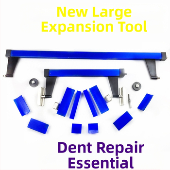 Automobilio įgilintas lakštinio metalo įrankių plėtiklis, išorinė atrama, padidintas separatorius, ištraukiamas, nedažytas, nepaliekantis žymių, ištraukiamas plaktukas