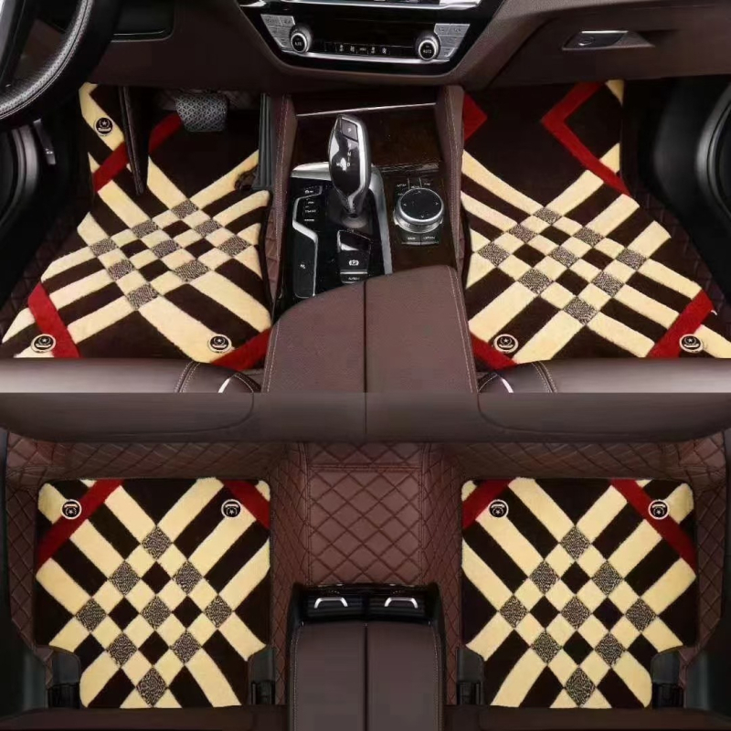 Naujas, aukštos klasės, dvigubo sluoksnio, nuimamas, visiškai apgaubtas automobilio kilimėlis, patogus pėdų pojūtis, parduodamas tiesiogiai iš gamyklos.