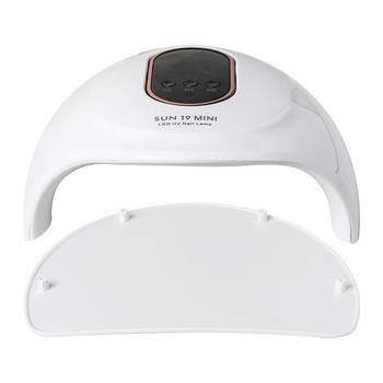 72 W didelės galios nagų lempa, intelektuali indukcinė greitai džiūstanti fototerapijos lempa „SUN19mini“ nagų parduotuvė su tiesioginiais pardavimais gamykloje