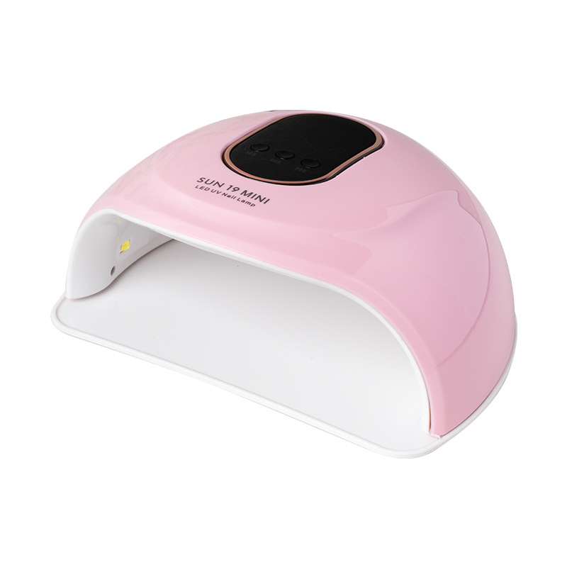 72 W didelės galios nagų lempa, intelektuali indukcinė greitai džiūstanti fototerapijos lempa „SUN19mini“ nagų parduotuvė su tiesioginiais pardavimais gamykloje
