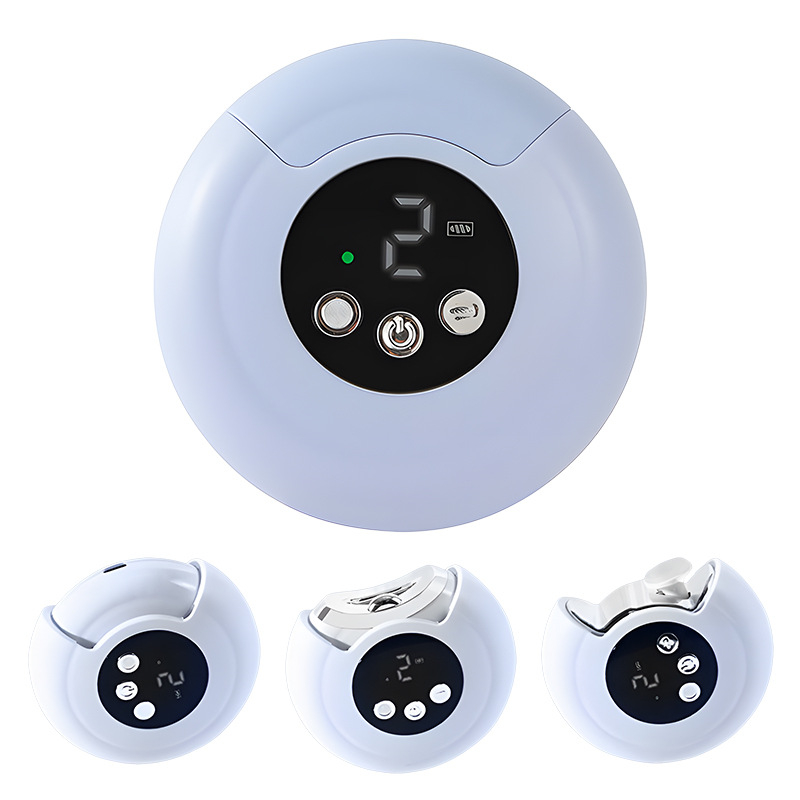 Naujo modelio 360 ° besisukanti daugiafunkcinė apsauga nuo taškymosi, buitinė elektrinė nagų kirpimo ir poliravimo priemonė, 2 viename, nagų šlifuoklis.