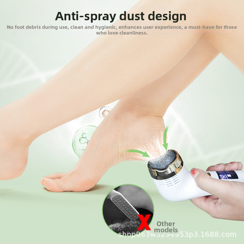 Užsienio prekybos vietoje nauji elektriniai priešskraidantys dribsniai, negyvos odos šalinimo prietaisai, pėdų šlifuokliai, pėdų šveitikliai, pedikiūro aparatai, pėdų priežiūros prietaisai