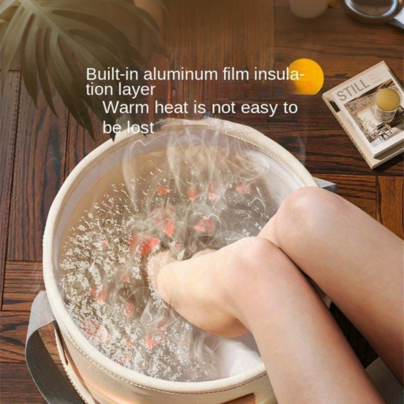 Buitinis suaugusiųjų pėdų kibiras sulankstomas lauko izoliacinis pėdų kibiras nešiojamas kojų plovimo pėdų kibiras, didelis gilus kibiras, didmeninė prekyba