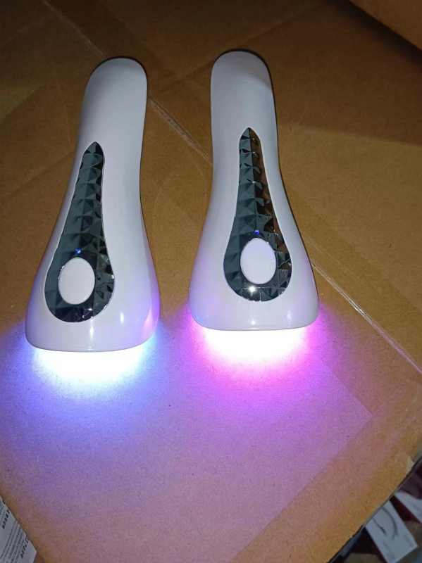 Uzlādējama nagu mākslas fototerapijas lampa, rokas, sarkanā gaisma, pārnēsājama UV/LED nagu lakas cepšanas lampa, 2 vienā saules lampa, vairumtirdzniecībā noliktavā