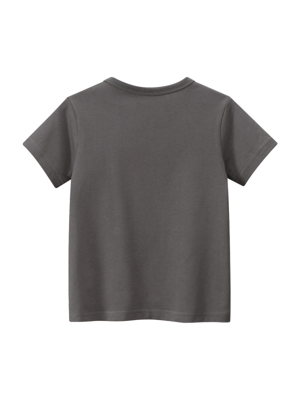 27kids детски дрехи 2025 лято нови детски тениски с къс ръкав мъжки бебешки дрехи трансгранична доставка на поколение коса