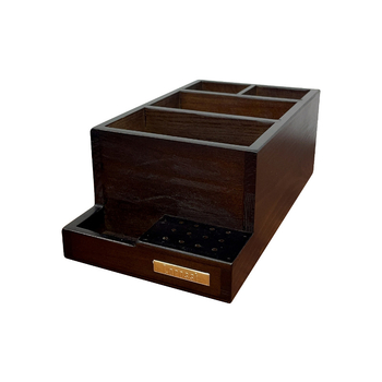 Antikvarinių šlifuoklių laikymo dėžutė, šlifavimo galvutė, teptukas, nagų lakas, guminė medvilnė, nagų dailės įrankiai, didelės talpos reikmenys