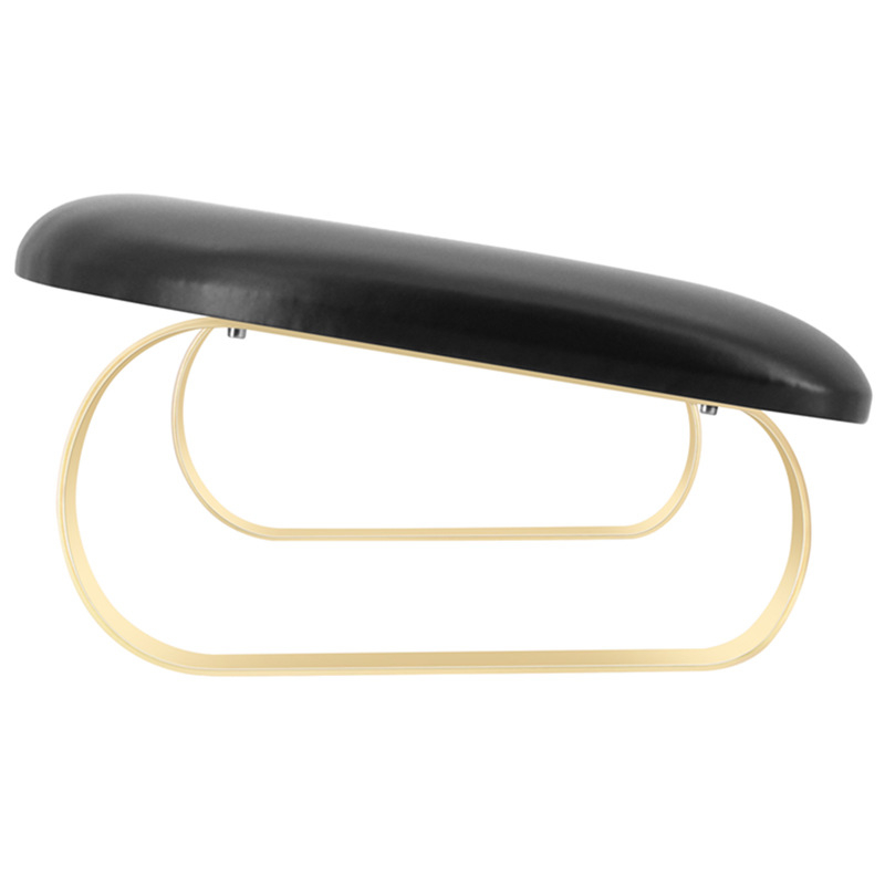 Gamyklinė didmeninė prekyba rusiško stiliaus dviguba U formos nuimama pasvirusi atrama PU mikropluošto oda drugelio formos HR603 manikiūro didelė rankų pagalvė