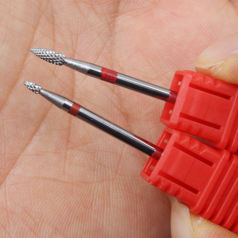 Малка глава за полиране на нокти от волфрамова стомана, премахва ноктите, премахва мъртвата кожа, гравираща шлифовъчна машина, ротационна пила, инструмент за маникюр с форма на чадър, нов