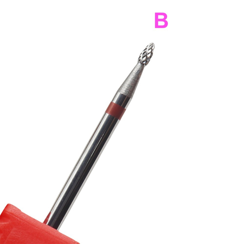 Малка глава за полиране на нокти от волфрамова стомана, премахва ноктите, премахва мъртвата кожа, гравираща шлифовъчна машина, ротационна пила, инструмент за маникюр с форма на чадър, нов