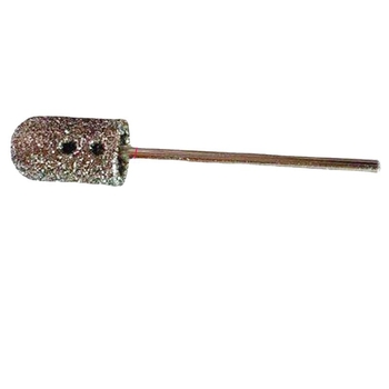 Диамантена шапка за шлайфане на крака, кръгла глава за шлифоване на нокти, пясъчна шапка за крака, шлайфане на педикюр, инструмент за бормашина на едро