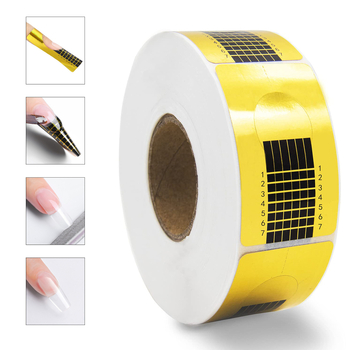 Εργαλεία μανικιούρ Golden Horseshoe Square Extension Tray Crystal Phototherapy Collection Χαρτί επέκτασης νυχιών χονδρικής