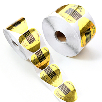 Εργαλεία μανικιούρ Golden Horseshoe Square Extension Tray Crystal Phototherapy Collection Χαρτί επέκτασης νυχιών χονδρικής