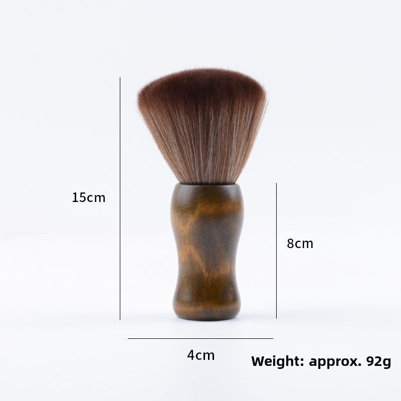 Tarpvalstybinis kirpyklos kaklo šepetys, kirpyklos parduotuvė, šluotas skaldytų plaukų šepetys, minkštas šerelių šepetys, kirpėjas, valantis skaldytus plaukus, kirpyklos įrankių didmeninė prekyba