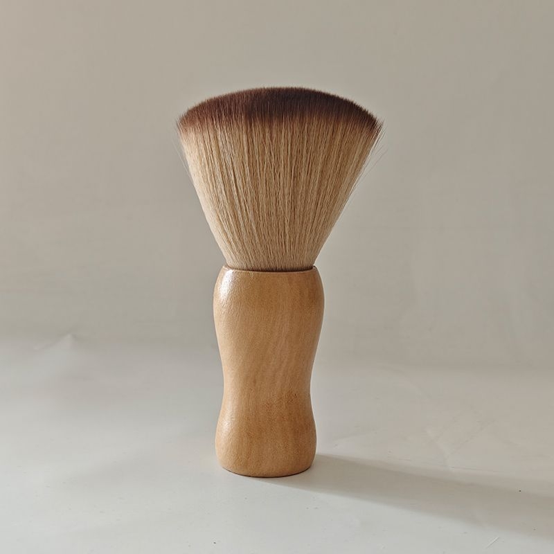 Tarpvalstybinis kirpyklos kaklo šepetys, kirpyklos parduotuvė, šluotas skaldytų plaukų šepetys, minkštas šerelių šepetys, kirpėjas, valantis skaldytus plaukus, kirpyklos įrankių didmeninė prekyba