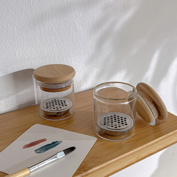 Naujas nagų plovimo rašiklio puodelis su filtro dangteliu, krištolinis puodelis, nagų lako rašiklio valymo, plovimo rašiklis, specialūs įrankiai, didmeninė prekyba