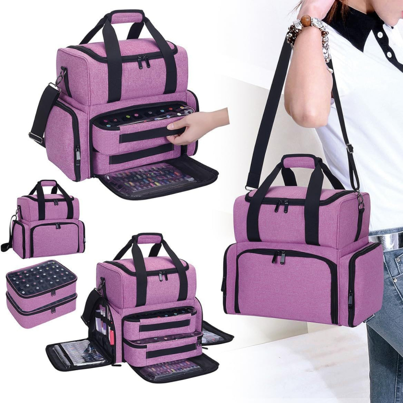 Sandėlyje dvisluoksnis nagų lako laikymo maišelis džiovinimo lempa aksesuarų maišelis nagų lako laikymo maišelis