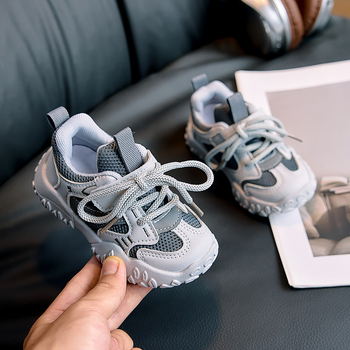 Παιδικά αθλητικά παπούτσια, βρεφικά παπούτσια για νήπια, λευκά παπούτσια για κορίτσια, καθημερινά παπούτσια για αγόρια, αναπνεύσιμα και ανθεκτικά στη φθορά παιδικά παπούτσια, φλατ παπούτσια