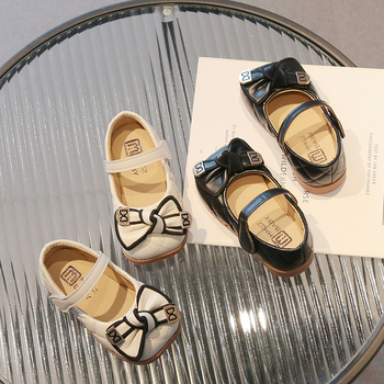 2025. aasta kevad- ja sügistooted, uued tüdrukute valged nahast kingad, sportlikud kingad, sportlikud kingad, printsessikingad, väikesed nahast kingad, lastele ja üliõpilastele, pehmed kingad.