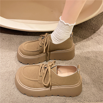 Γυναικεία Παπούτσια με Πλατφόρμα και Δερμάτινα Δερμάτινα, Άνοιξη 2025, Vintage Loafers, Μπλούζα με Πλατφόρμα, Birkenstocks, Γυναικεία Παπούτσια