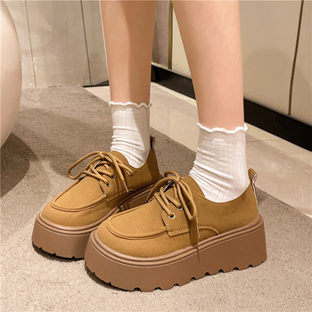 Γυναικεία Παπούτσια με Πλατφόρμα και Δερμάτινα Δερμάτινα, Άνοιξη 2025, Vintage Loafers, Μπλούζα με Πλατφόρμα, Birkenstocks, Γυναικεία Παπούτσια