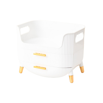 Κουτί αποθήκευσης καλλυντικών, προσβάσιμο πολυτελές και υψηλής ποιότητας κουτί αποθήκευσης για μπουντουάρ, προϊόντα περιποίησης δέρματος, μάσκα κραγιόν, ανθεκτική στη σκόνη βάση φινιρίσματος